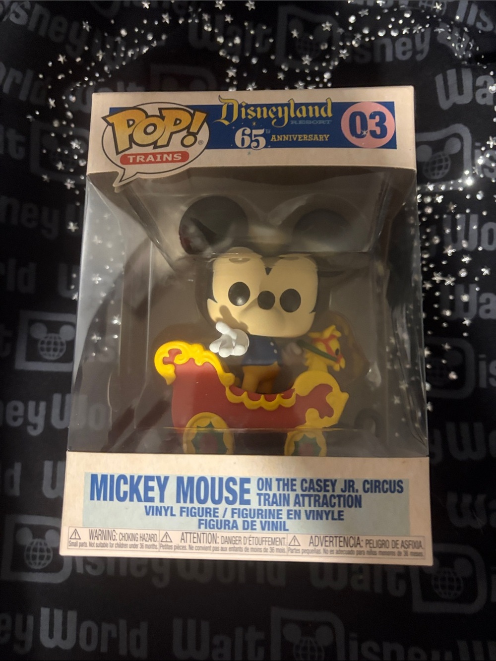 Funko Pop! Mickey Mouse in Red & Yellow Circus Train